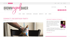 Desktop Screenshot of browneyedbaker.com